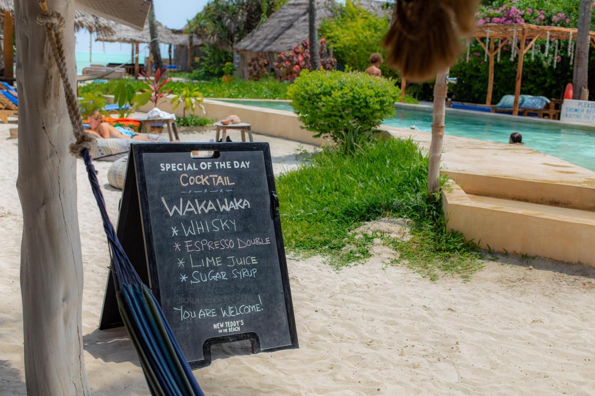 New Teddy'S On The Beach Jambiani  Exterior photo